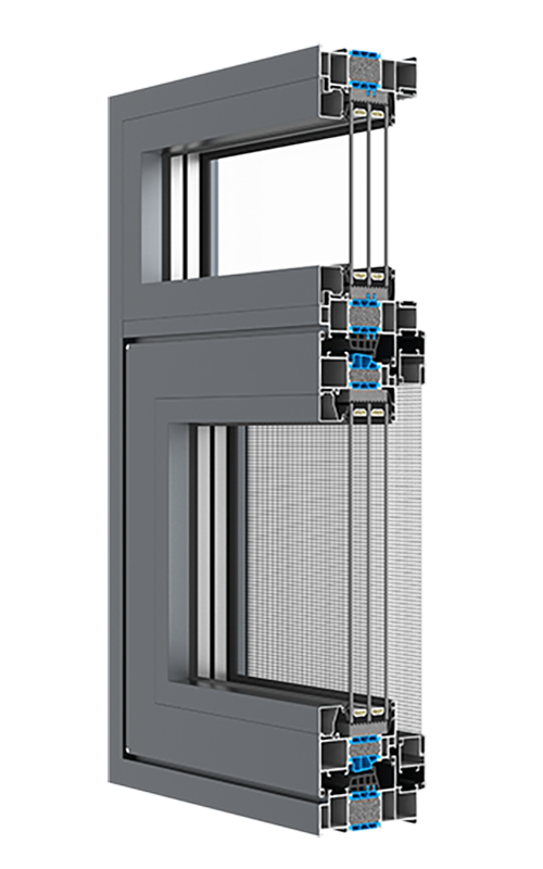  XDS–CHC110窗紗一體窗內(nèi)開(kāi)紗外開(kāi)